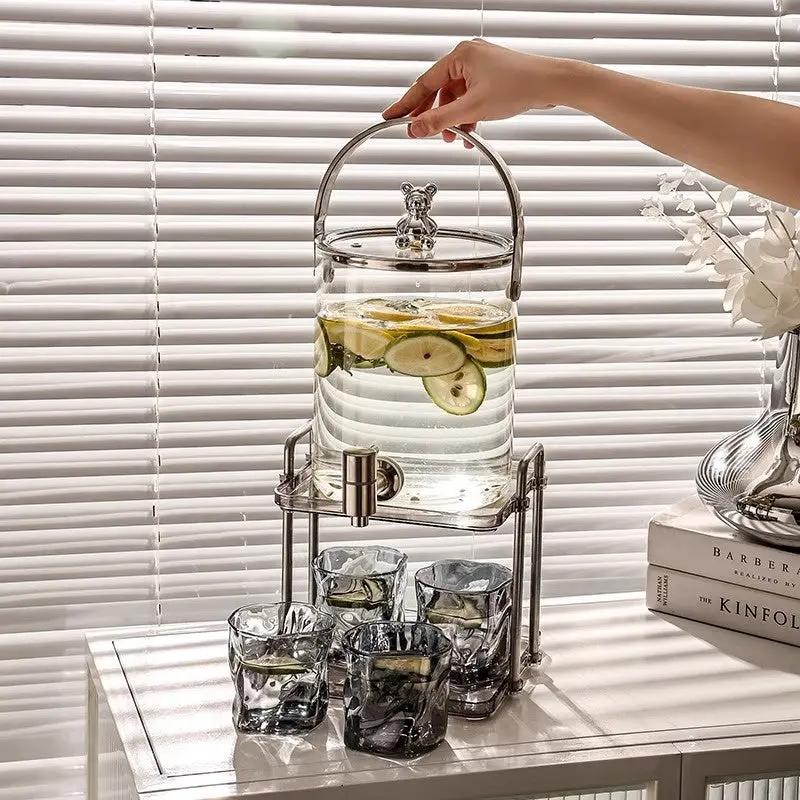 Service Tasses Verre Premium – Ensemble Complet Salon Thé Dropshipman