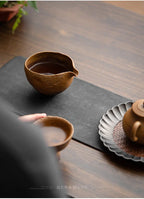 Service Thé traditionnel chinois Kung Fu antique – Théière grès glaçure art du thé Dropshipman