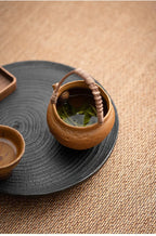 Service Thé traditionnel chinois Kung Fu antique – Théière grès glaçure art du thé Dropshipman