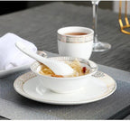 Service Vaisselle Palace Hôtel – Dressage Table Céramique Assiettes Ensemble Dropshipman