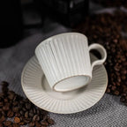 Service café céramique style japonais – Set tasse soucoupe poterie moderne simplicité Dropshipman