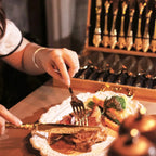 Service couverts européen acier inoxydable emphatique – Ensemble 24 pièces cour royale coffret bois Dropshipman