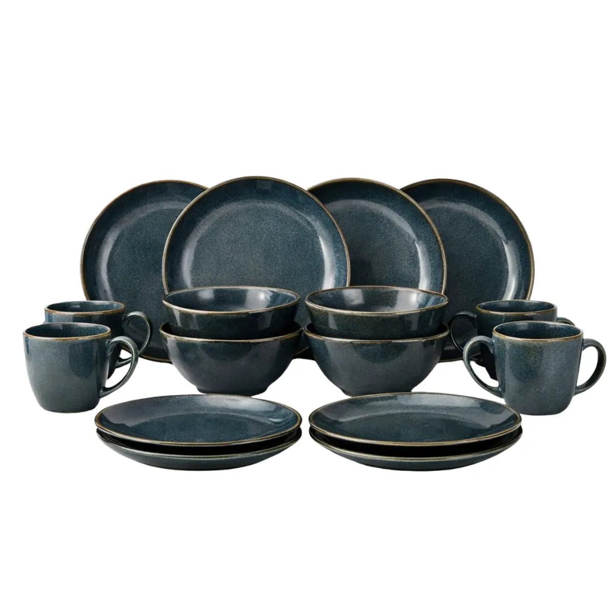 Service de vaisselle Racco Anthracite Mica Decorations