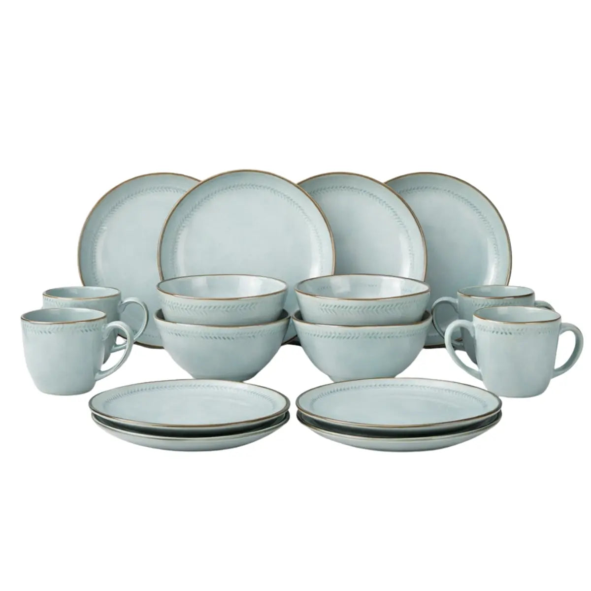 Service de vaisselle Racco Gris Mica Decorations