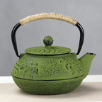 Service thé fonte émaillée – Set théière traditionnelle japonaise artisanale Dropshipman