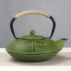 Service thé fonte émaillée – Set théière traditionnelle japonaise artisanale Dropshipman