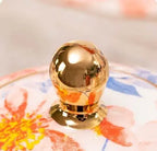 Service thé porcelaine fine style pastoral français – Coffret artisanal traditionnel Dropshipman