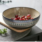 Service vaisselle céramique européen – Set relief Bohemia restaurant assiettes bols tasses Dropshipman