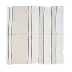 Serviette La Provence - Naturel Noir Blanc - 45x45 Bazar Bizar Living