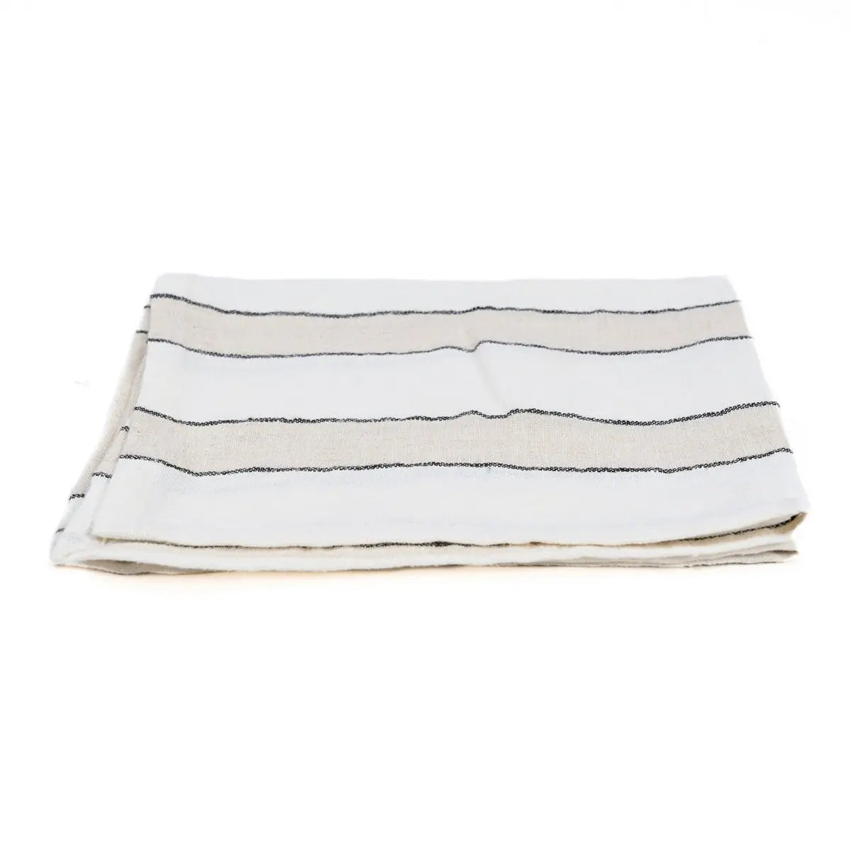 Serviette La Provence - Naturel Noir Blanc - 45x45 Bazar Bizar Living
