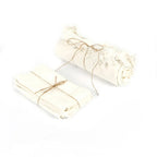 Serviette en Lin - Blanc - Lot de 4 Bazar Bizar Living