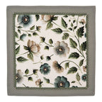 Serviettes Coton Lot de 6 40x40 cm Coton Beige Clayre & Eef.