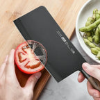 Set couteaux cuisine antirouille – Lames noires acier inoxydable moderne 4 pièces Dropshipman