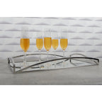 Set de 6 flutes à champagne tempo AULICA