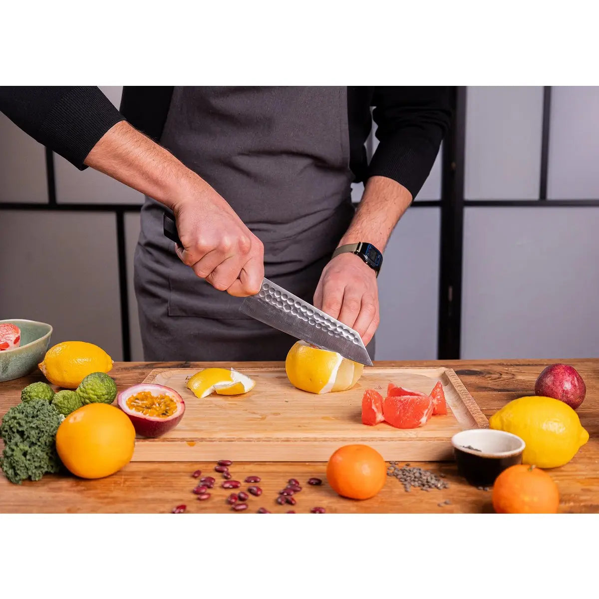 Set of knives - The Bunka Starter Set : 2 knives  (Bunka Paring knife 90mm + Bunka Santoku 170mm) KOTAI kitchen