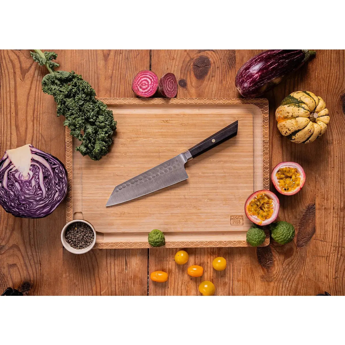 Set of knives - The Bunka Starter Set : 2 knives  (Bunka Paring knife 90mm + Bunka Santoku 170mm) KOTAI kitchen