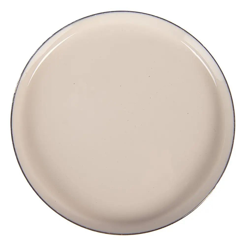 Sous-verres pour verres Ø 11x1 cm Beige Métal Clayre & Eef.