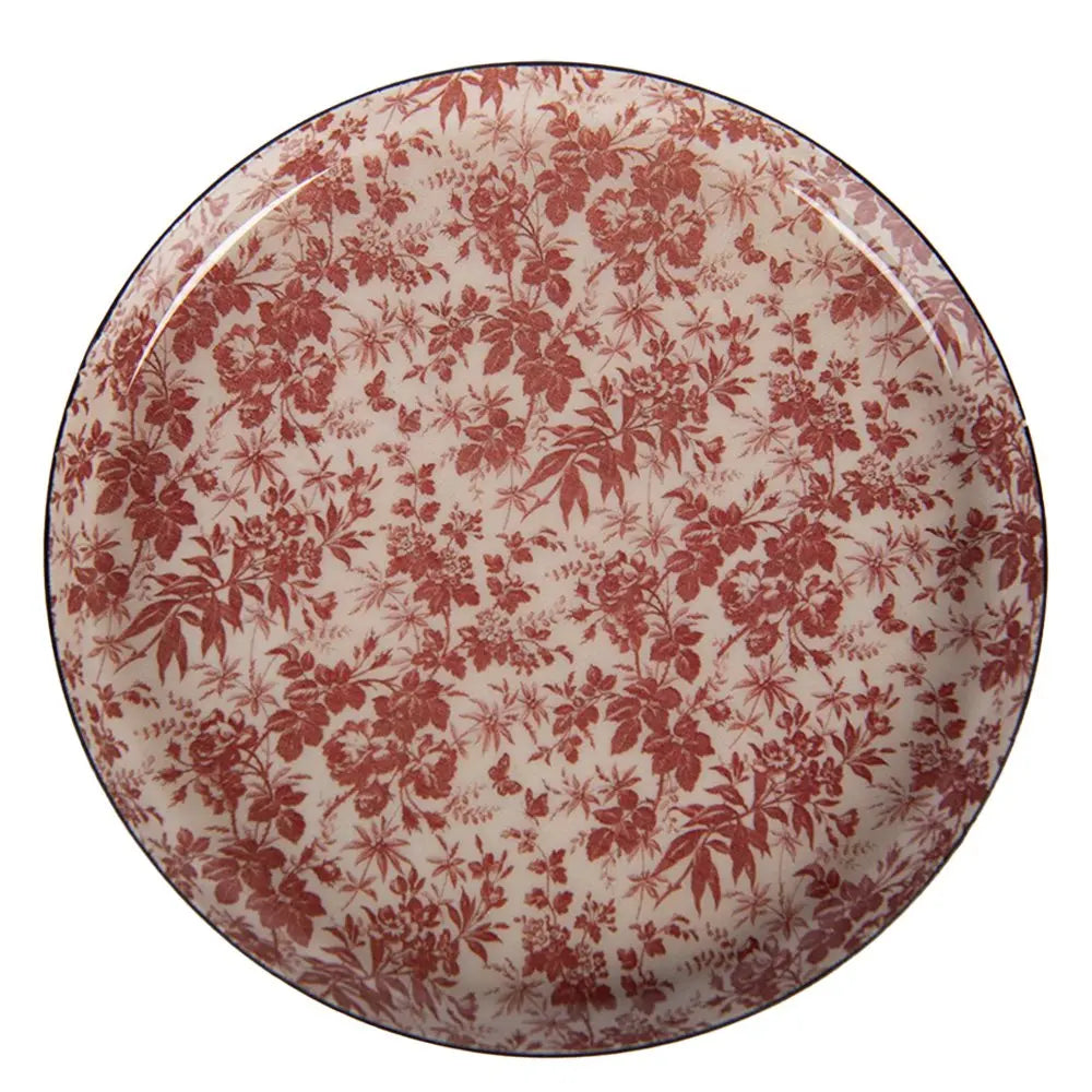 Sous-verres pour verres Ø 11x1 cm Métal Blanc Clayre & Eef.