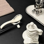 Support baguettes céramique créatif chinois – Porte-baguettes artisanal traditionnel Dropshipman