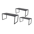 Support buffet rectangulaire set 3 AULICA