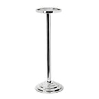 Support pour glacière à champagne EDZARD, support Olbia pour glacière, acier inoxydable brillant, hauteur 62 EDZARD-SHOP.com