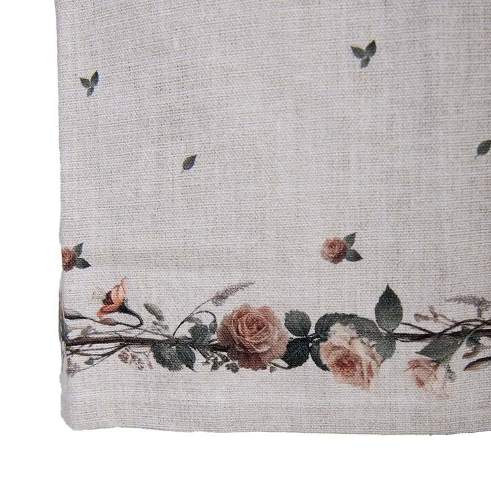 Tablier de cuisine 70x85 cm Beige Coton Clayre & Eef.