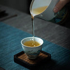 Tasse Thé Japonaise Élégante Céramique Pierre Antique Glaçure Céladon Fu Rushan – Style Chinois 170g Dropshipman