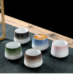 Tasse café céramique créative nordique – Mug thé grès peint à la main style européen Dropshipman