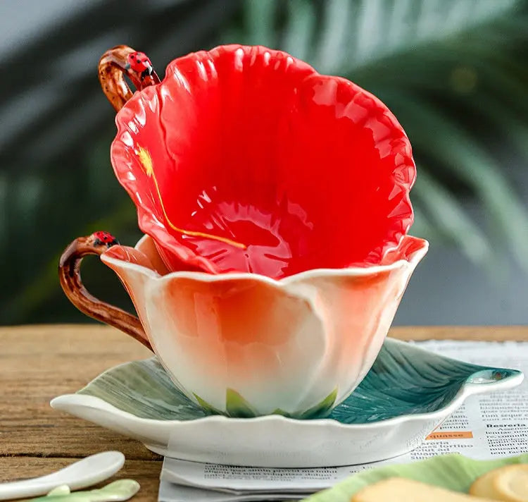 Tasse café latte art céramique émaillée fait main – Tasse artisanale traditionnelle Dropshipman