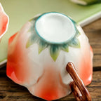 Tasse café latte art céramique émaillée fait main – Tasse artisanale traditionnelle Dropshipman