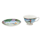 Tasse et soucoupe 12x10x6 cm / Ø 15x2 cm / 200 ml Clayre & Eef.