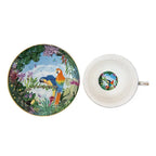Tasse et soucoupe 12x10x6 cm / Ø 15x2 cm / 200 ml Clayre & Eef.