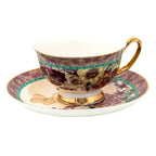 Tasse et soucoupe 12x10x6 cm / Ø 15x2 cm / 200 ml Clayre & Eef.