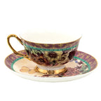 Tasse et soucoupe 12x10x6 cm / Ø 15x2 cm / 200 ml Clayre & Eef.