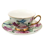 Tasse et soucoupe 12x10x6 cm / Ø 15x2 cm / 200 ml Clayre & Eef.