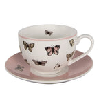 Tasse et soucoupe 12x9x6 cm / Ø 14x2 cm / 200 ml Clayre & Eef.