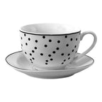 Tasse et soucoupe 12x9x6 cm / Ø 14x2 cm / 250 ml Clayre & Eef.