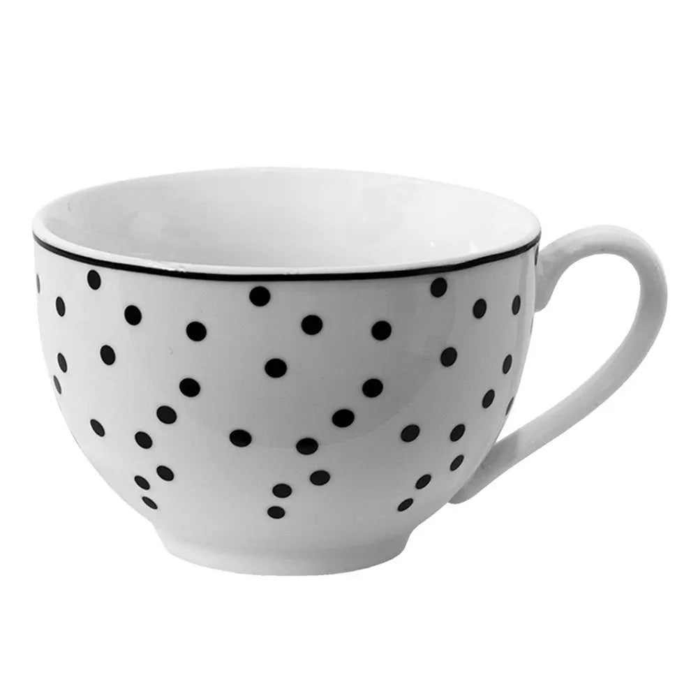 Tasse et soucoupe 12x9x6 cm / Ø 14x2 cm / 250 ml Clayre & Eef.