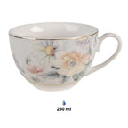 Tasse et soucoupe 12x9x6 cm / Ø 15x2 cm / 250 ml Clayre & Eef.