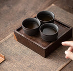 Tasse thé traditionnelle chinoise poterie violette Qingxi Kung Fu fait main – Tasse céramique style chinois art du thé Dropshipman