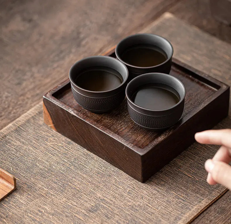 Tasse thé traditionnelle chinoise poterie violette Qingxi Kung Fu fait main – Tasse céramique style chinois art du thé Dropshipman