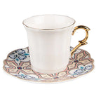 Tasse un schotel 8x6x6 / Ø 12x1 cm / 95 ml Clayre & Eef.