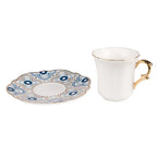 Tasse un schotel 8x6x6 / Ø 12x1 cm / 95 ml Clayre & Eef.