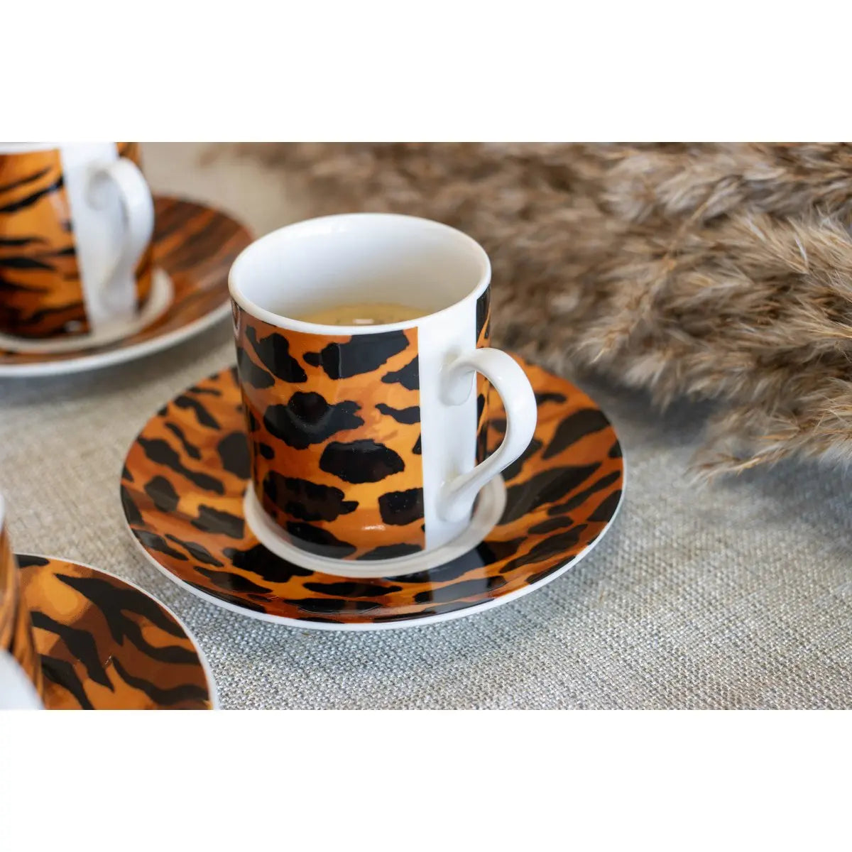 Tasses à café safari - lot de 6 AULICA