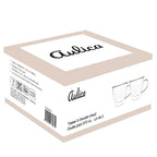 Tasses à chocolat chaud double paroi 370ml - lot de 2 AULICA