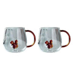 Tasses à thé écureuil - lot de 2 AULICA