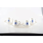 Tasses et sous-tasses chance - lot de 4 AULICA
