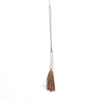 The Cone Shell Tassel - Natural White Bazar Bizar Living