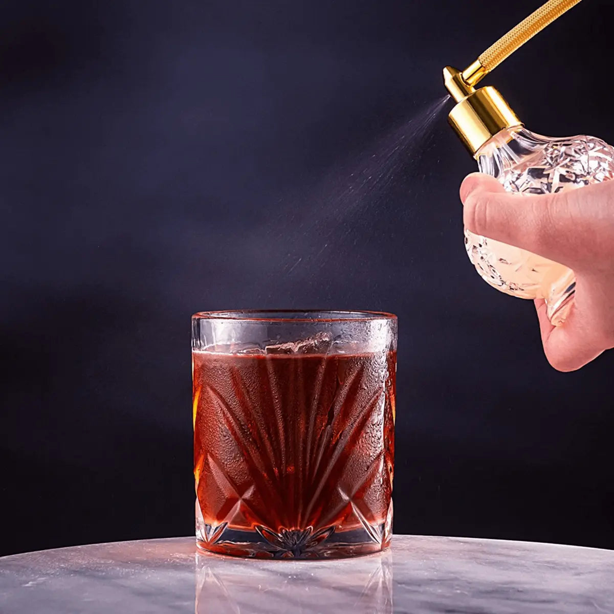 The Connoisseur's Set - Palm Whiskey Glass Edition ROCKS Whiskey Chilling Stones