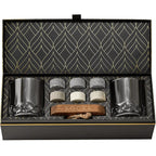 The Connoisseur's Set - Signature Whiskey Glass Edition ROCKS Whiskey Chilling Stones